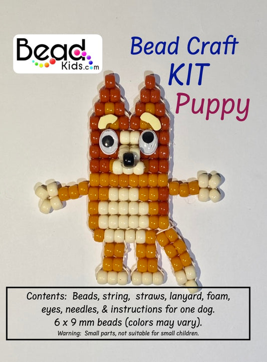 Bead Kit:  Orange dog