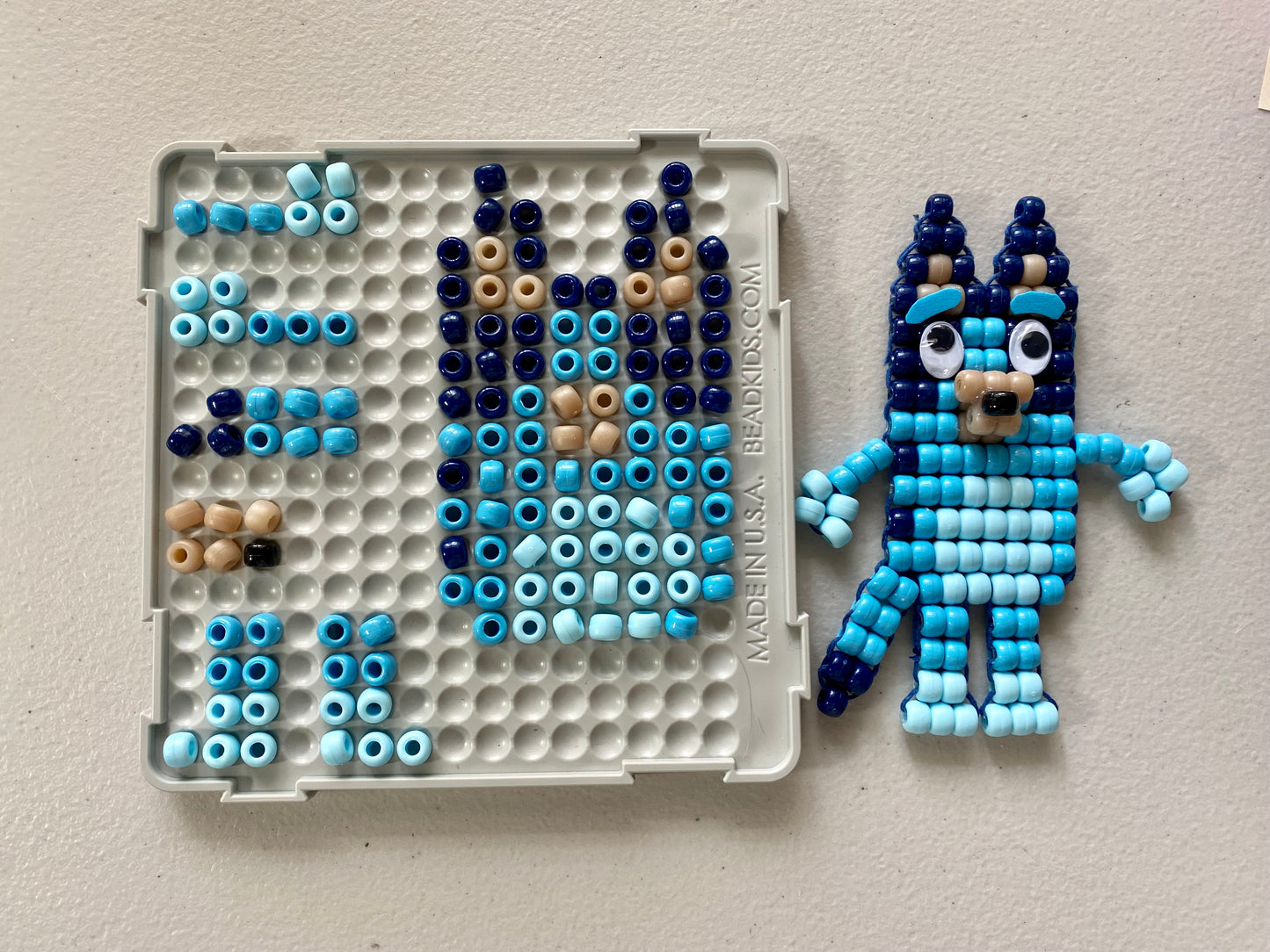 Bead Kit:  Blue Dog